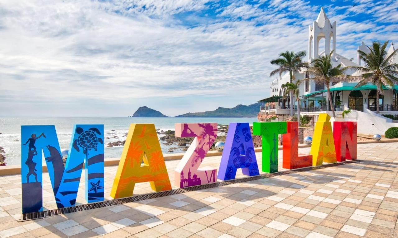 マサトランExcelente Departamento Con Alberca Cerca De Playa - Residencial Coto Mareta Iアパートメント エクステリア 写真